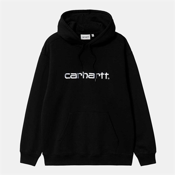 Carhartt WIP Hooded Sweatshirt W Black / White